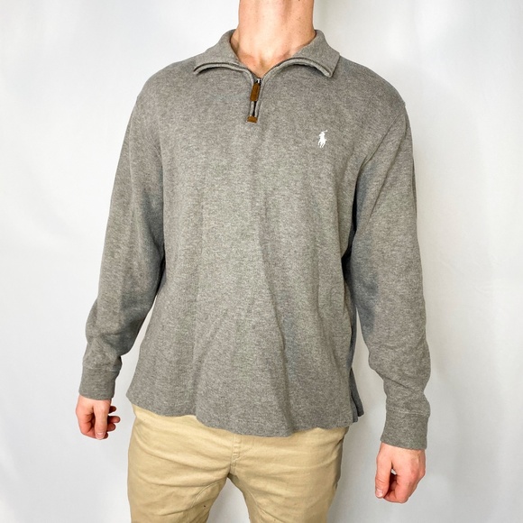 Polo Ralph Lauren Other - POLO RALPH LAUREN Rib 1/4 Zip Turtleneck Sweater